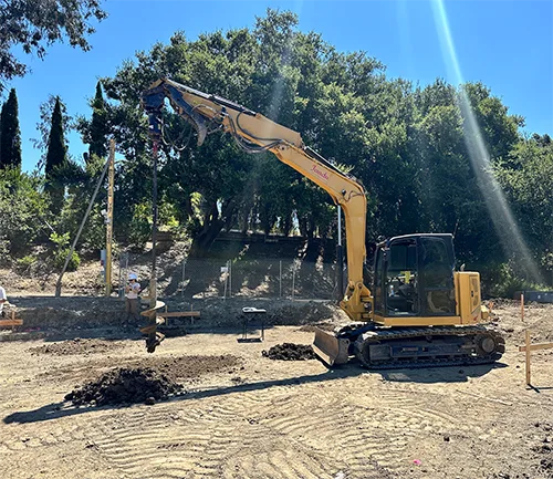 Foundation Pier Installation